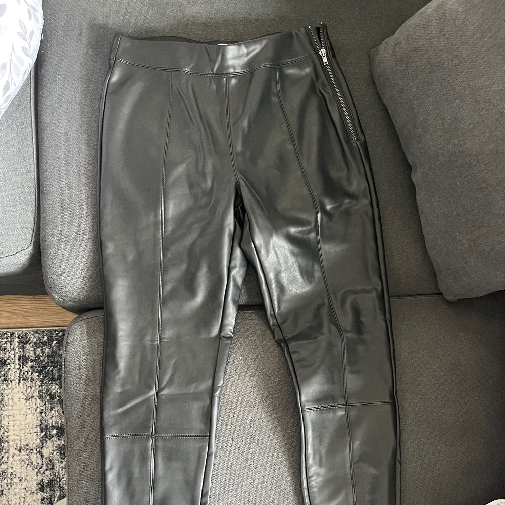 Topshop leather pants